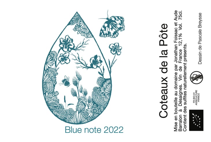 Blue note - Coteaux de la Pôte - aude-barralon-jonathan-foissac 