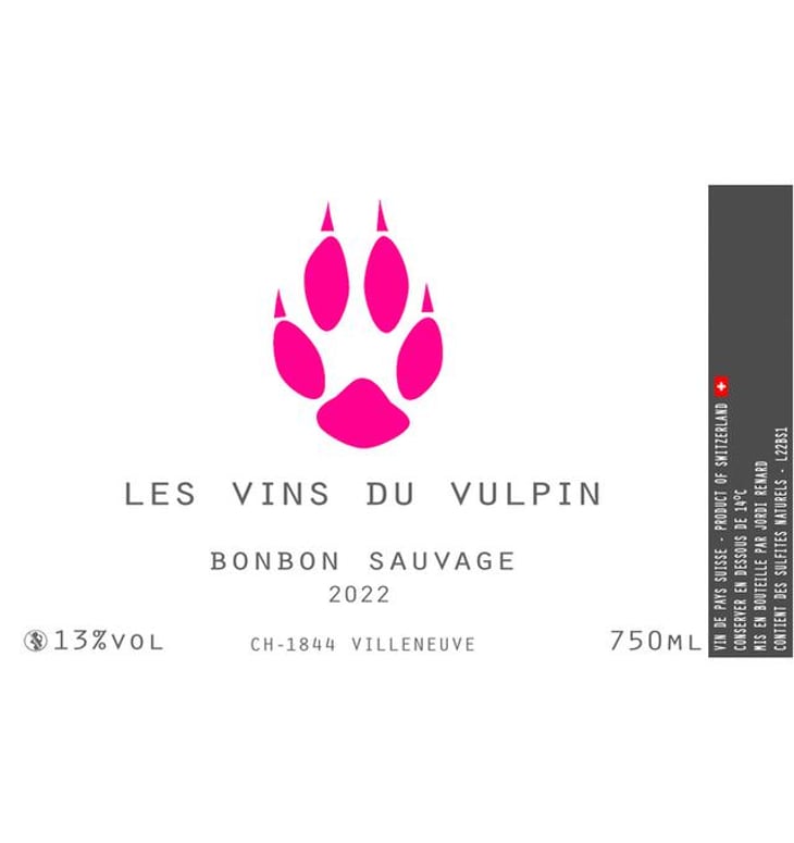 Bonbon Sauvage 2022 - Maison Vulpin - jordi-renard 
