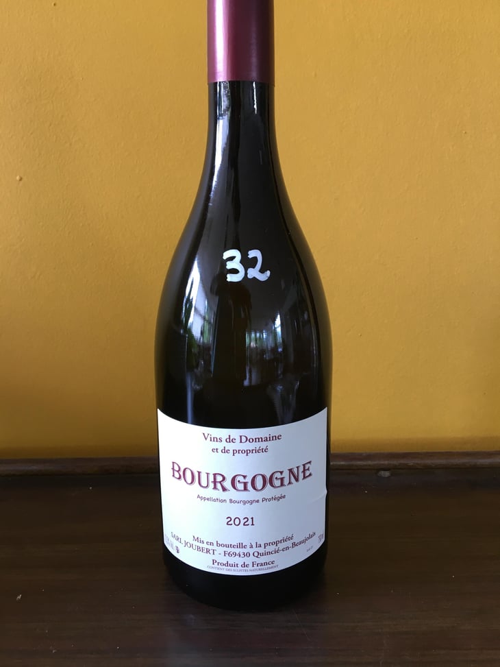 Bourgogne Blanc - Domaine Marcel Joubert - carine-joubert -2021