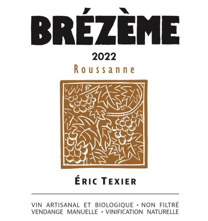 Brézème Roussanne - Domaine Eric Texier - laurence-et-eric-texier 