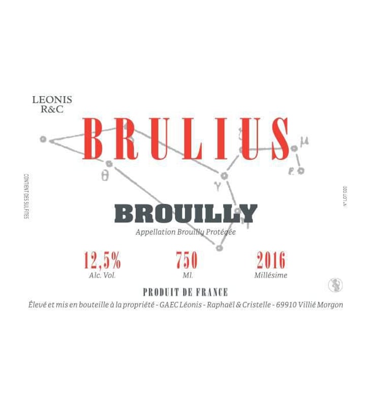 Brulius - Domaine Leonis - cristelle-raphael-champier 