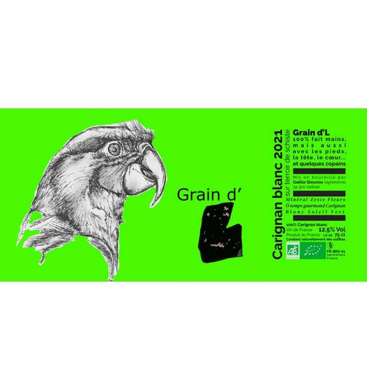 Carignan Blanc - Grain D’L - gaelle-steunou 