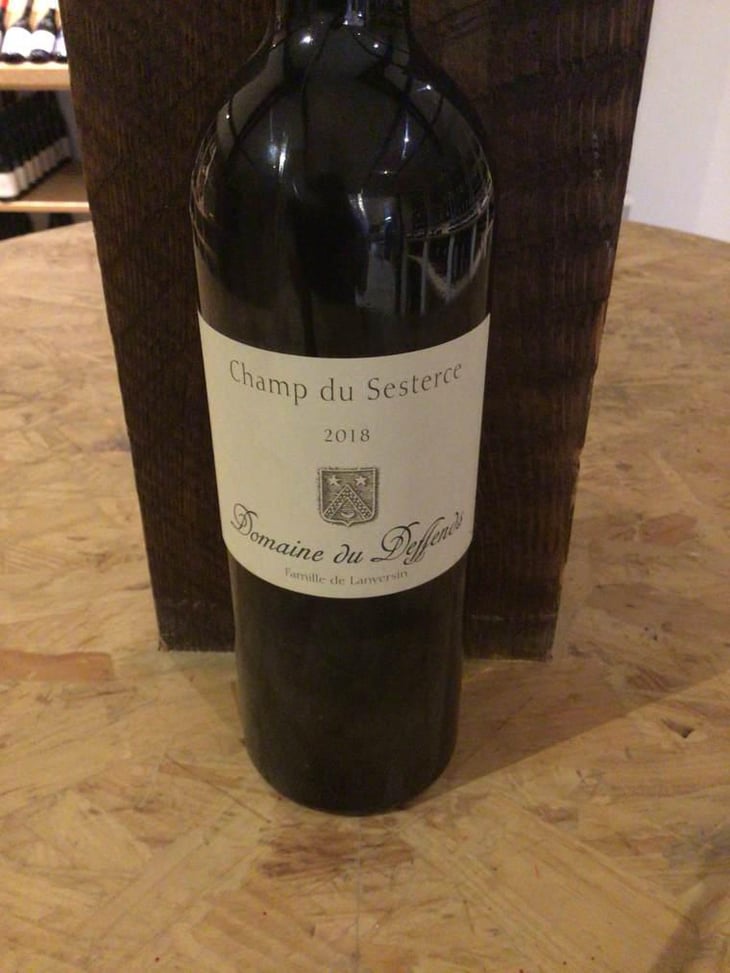 Champ du Sesterce - Domaine du Deffends - famille-de-lanversin -2018