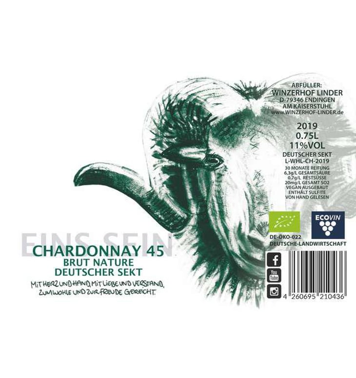Chardonnay Brut Natur - Winzerhof Linder - elena-bollin-ronald-linder 