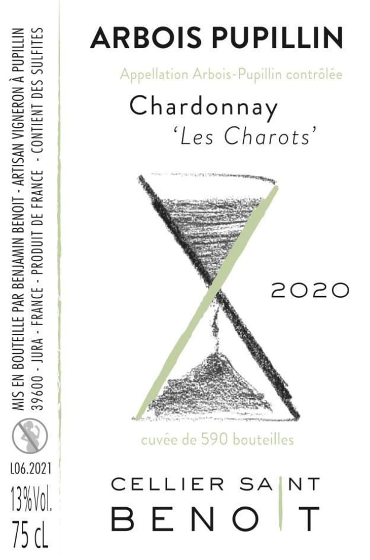 Chardonnay "Les Charots" - Cellier Saint Benoit - benjamin-benoit 