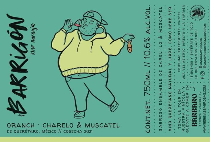 Charelo Muscatel Oranch - Vinos Barrigones - jaime-niembro-julio-rodriguez-daniela-jimenez 