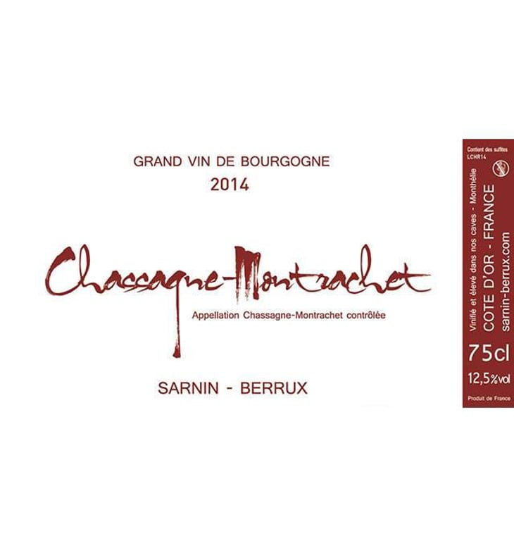 Chassagne-Montrachet (rouge) - Sarnin-Berrux - jean-pascal-sarnin-jean-marie-berrux 