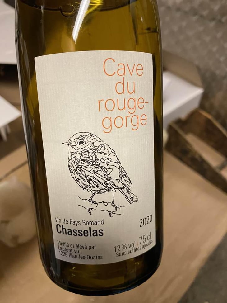 Chasselas - Cave du Rouge-Gorge - laurent-vu-lolo-lola -2020