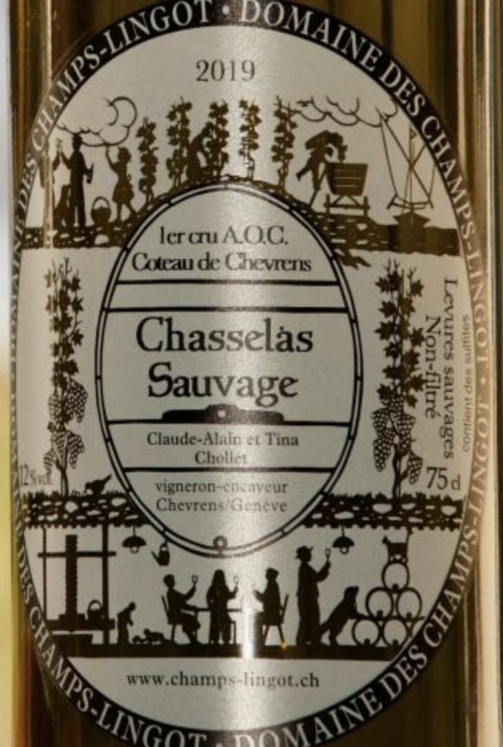 Chasselas Sauvage - Domaine des Champs-Lingots - claude-alain-chollet 