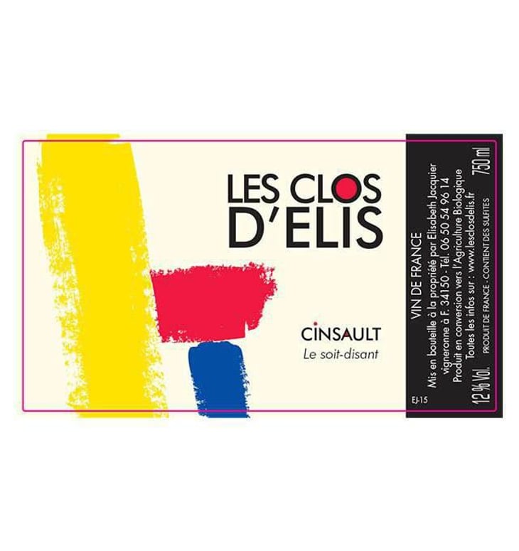 Cinsault Le Soi-Disant - Les Clos d'Elis - elisabeth-jacquier 