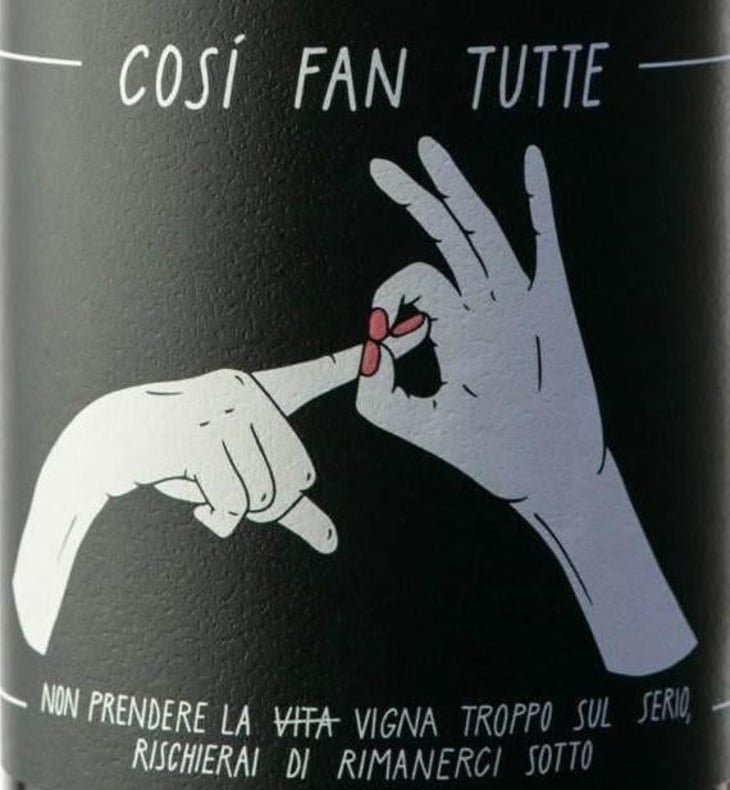 Così Fan Tutte Vino Rosato Frizzante - Tenuta l'Armonia - andrea-pendin 