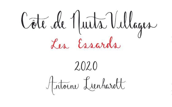 Côte de Nuits-Villages "Les Essards" (Label from 2020)