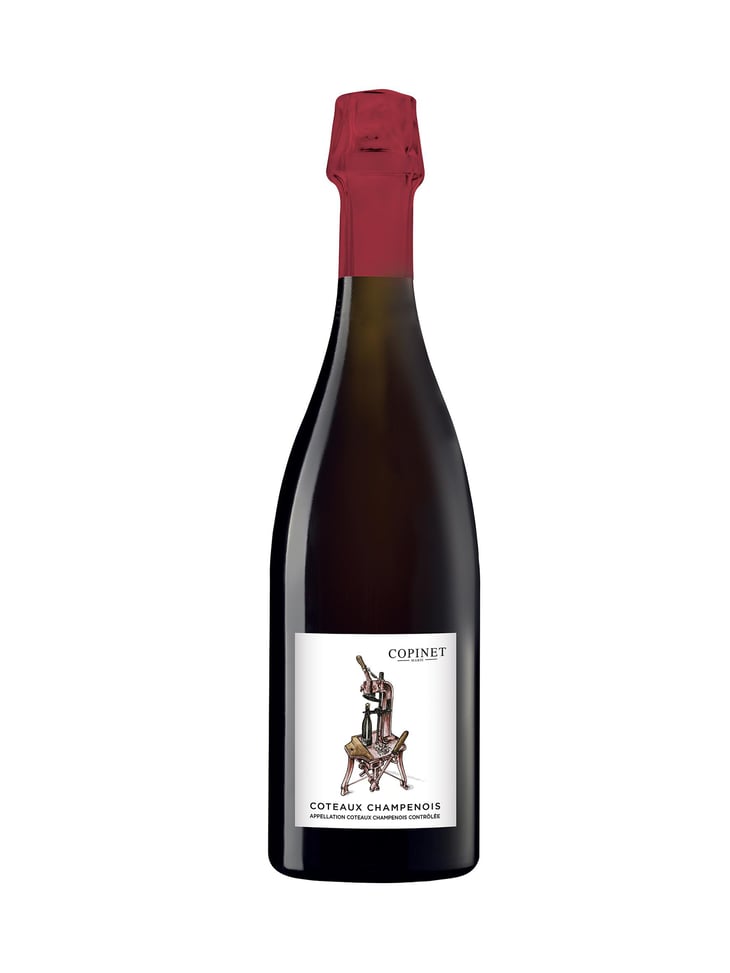 Coteaux Champenois Rosé - Champagne Copinet - marie-laure-alexandre-kowal-copinet 