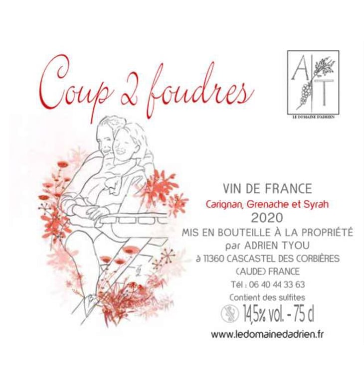 Coup 2 foudres - Domaine Montluzia - saskia-lepage-adrien-tyou 