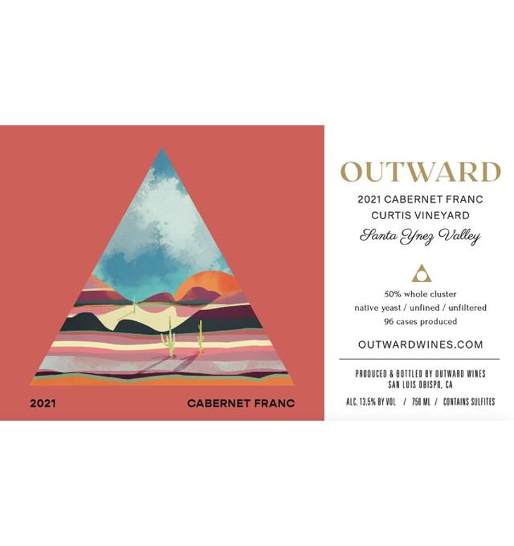 Curtis Vineyard Cabernet Franc - Outward Wines - natalie-siddique-ryan-pace 