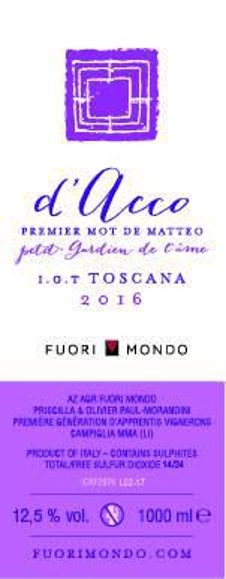 d'Acco - Azienda Agricola Fuori Mondo - olivier-paul-morandini 