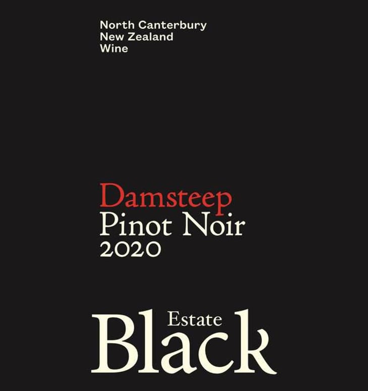 Damsteep Pinot Noir - Black Estate - pen-and-nicholas 