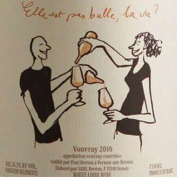 Elle est pas Bulle La Vie - Domaine Breton - Catherine & Pierre Breton 
