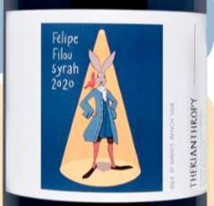 Felipe Filou Syrah - Therianthropy Wines - david-eiberg 