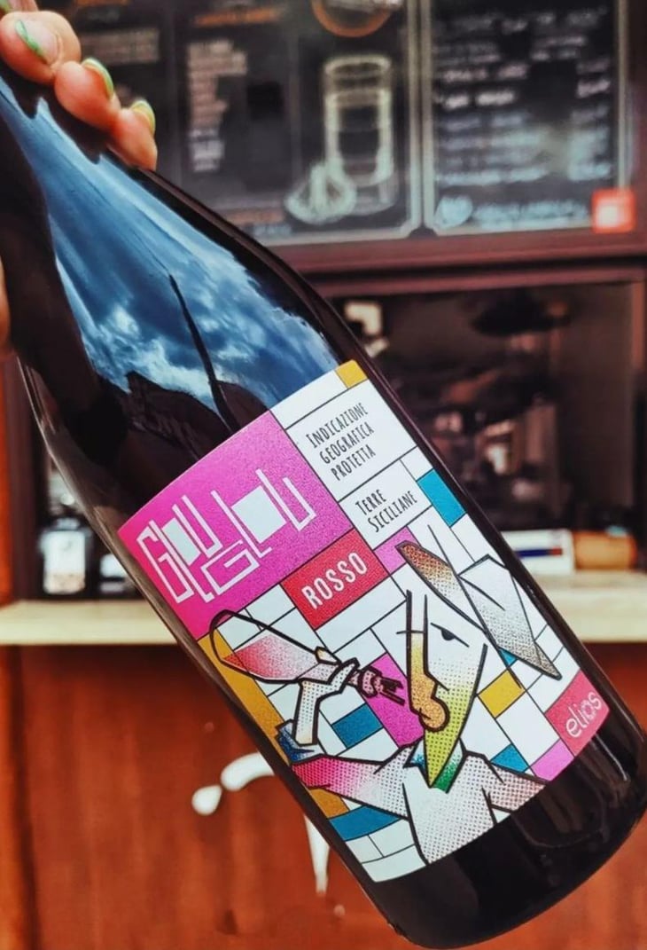 Glou glou nerello mascalese - Elios - nicola-adamo-guido-grillo 