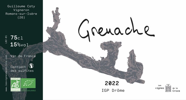 Grenache - Les Vignes de Chatiou - guillaume-caty-7i -2022