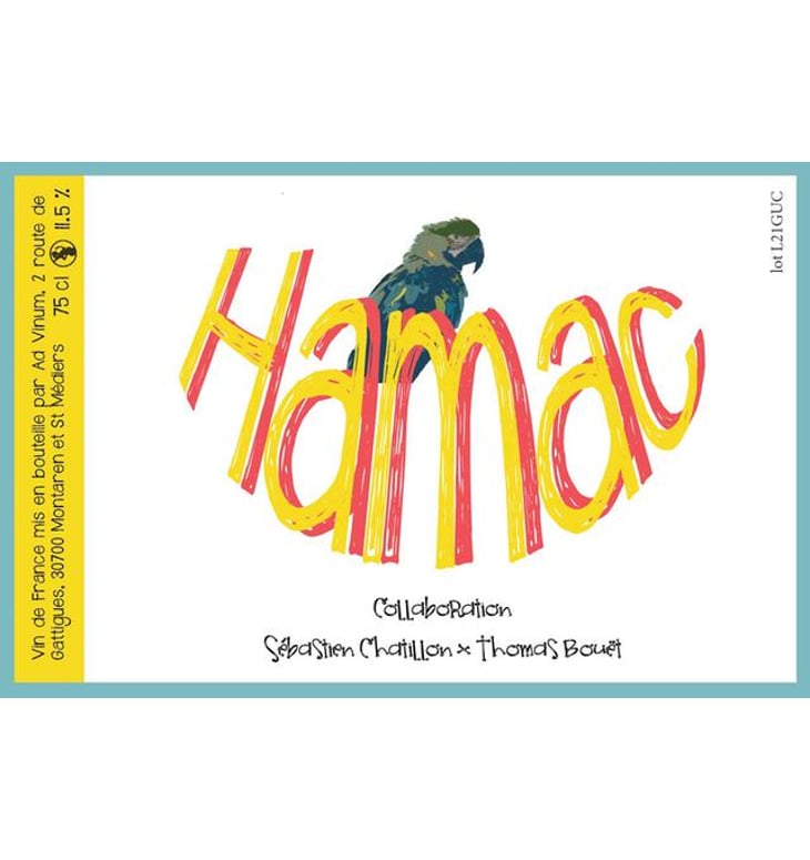 Hamac (collab avec Sébastien Chatillon et domaine Collias) - La Ferme des Magesses - thomas-bouet 