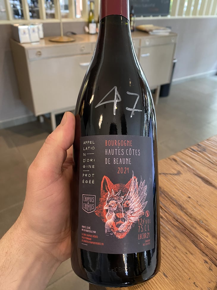 HAUTES COTE DE BEAUNE - Domaine Arnaud Chapuis - arnaud-chapuis -2020