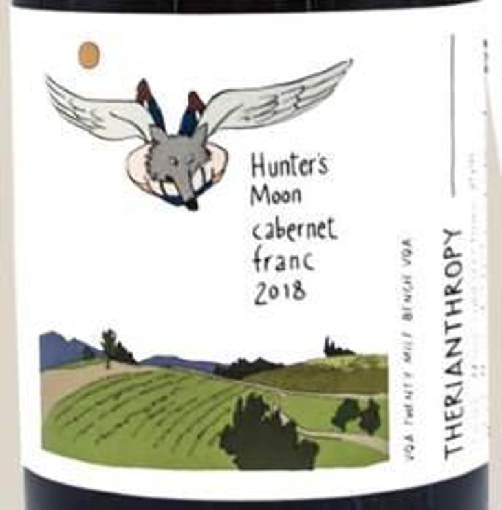 Hunter's Moon Cabernet-Franc - Therianthropy Wines - david-eiberg 