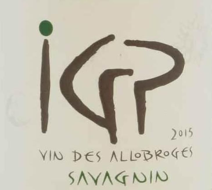 IGP Vin Des Allobroges Savagnin - Les Vignes de Paradis - dominique-lucas 