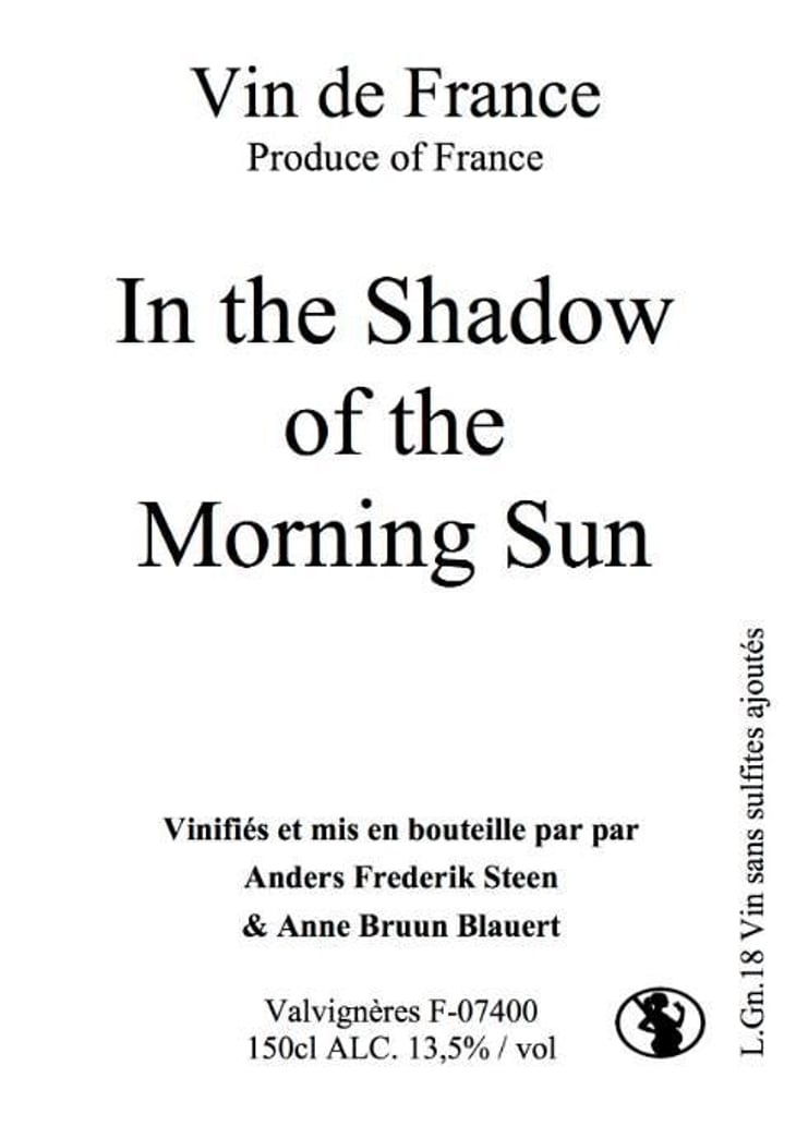 In the Shadow of the Morning Sun