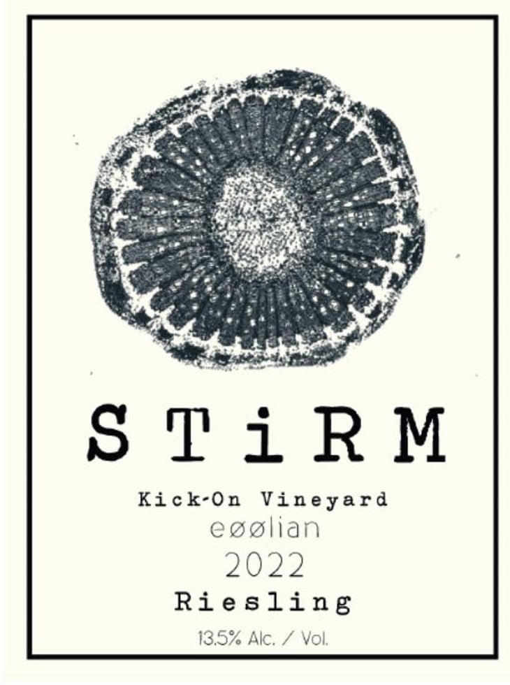 Kick on Vineyard 'eøølian' Riesling - Stirm Wine Company - ryan-stirm 