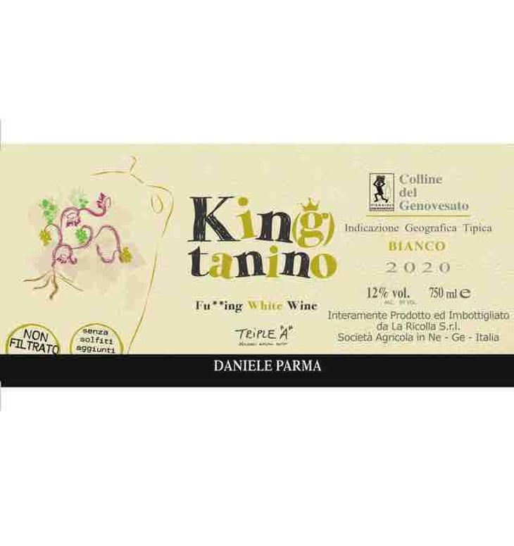 Kin(g)Tanino Fu**ing white wine - Azienda Agricola La Ricolla - daniele-parma -2020