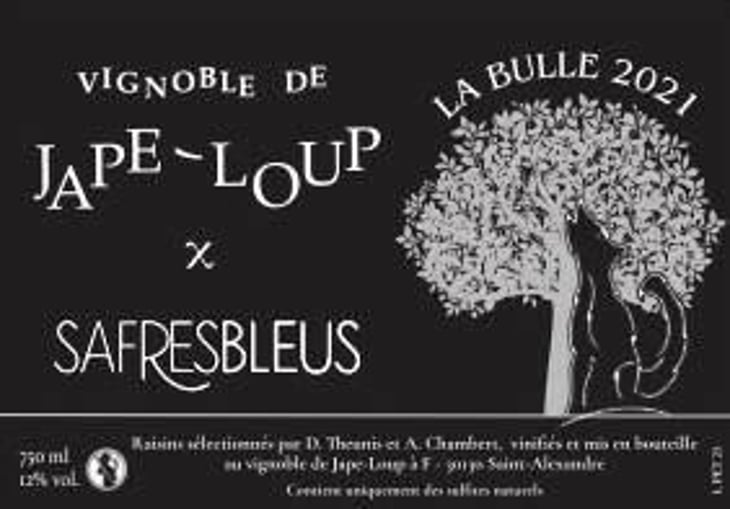 La Bulle (X Safres Bleus) - Vignoble de Jape-loup - david-theunis 