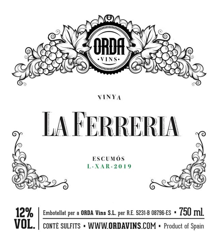 La Ferreria escumos - Orda Vins - david-i-oriol 