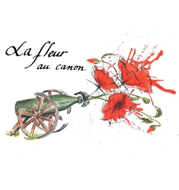 La Fleur au Canon - Les Demains dans La Terre - brieg-clodore 