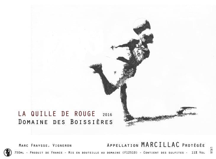 La Quille de Rouge - Marc Fraysse - marc-fraysse 