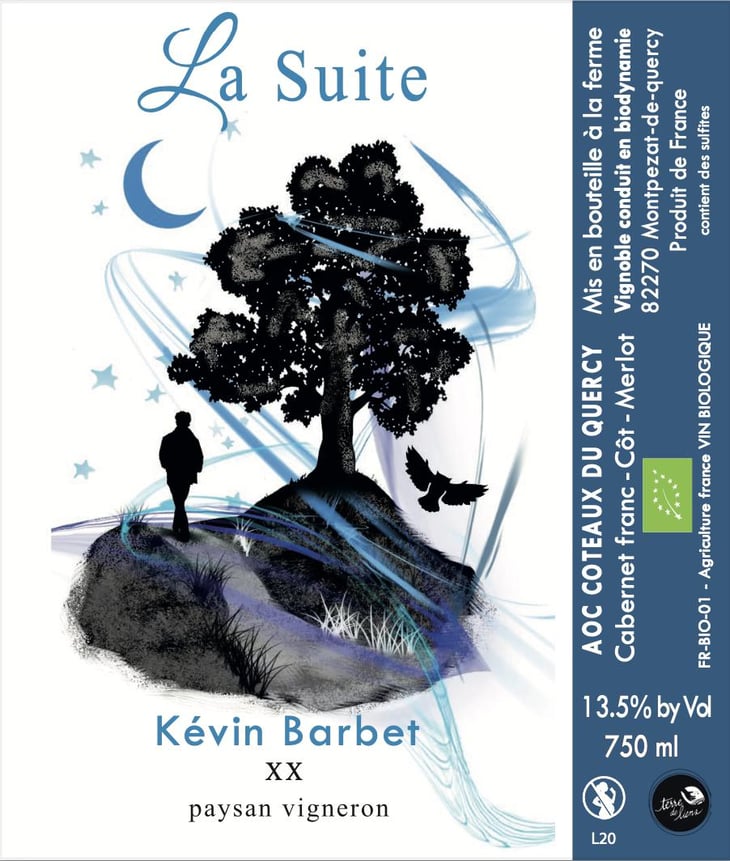 La suite (new label) - Kévin Barbet paysan vigneron - kevin-barbet 