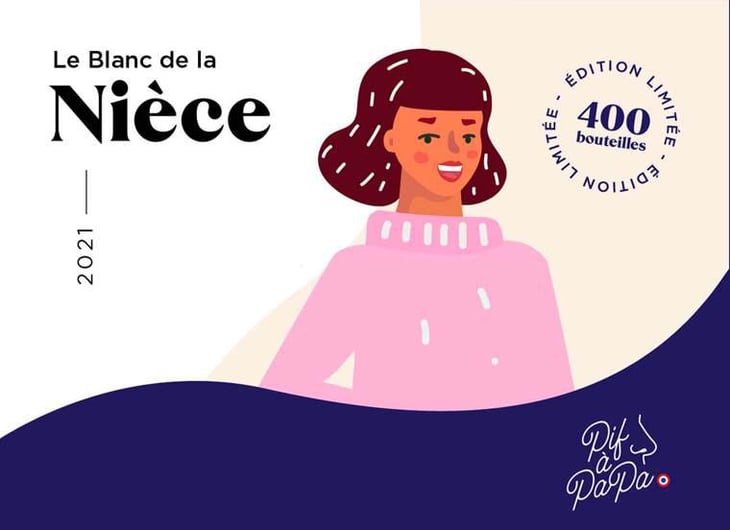 Le blanc de la Nièce - Pif à Papa - fady-et-antoine-sfeir 