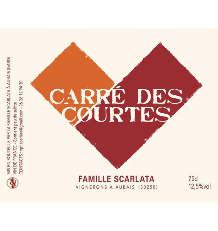 Le Carré des Courtes - Vin de Famille Scarlata - famille-scarlata -2022