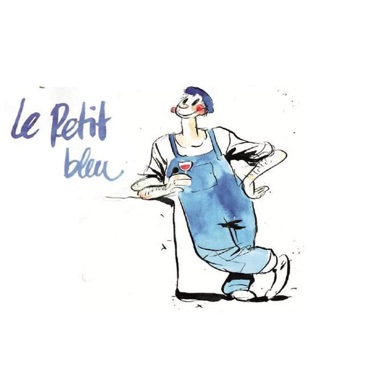 Le Petit Bleu - Les Demains dans La Terre - brieg-clodore 