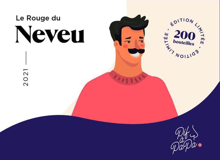 Le rouge du Neveu - Pif à Papa - fady-et-antoine-sfeir 