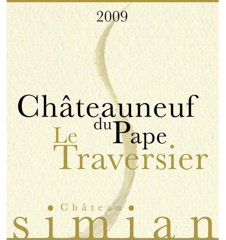 Le Traversier Blanc - Château Simian - Yves & Jean-Pierre Serguier 