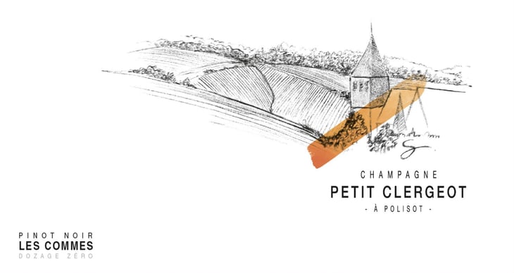 Les Commes - Zéro Dosage - Champagne Petit Clergeot - paul-bastien-clergeot 
