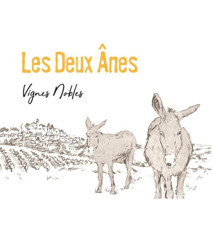 Les Deux Ânes Blanc - Les Deux Ânes - caroline-govinda-paulhan 