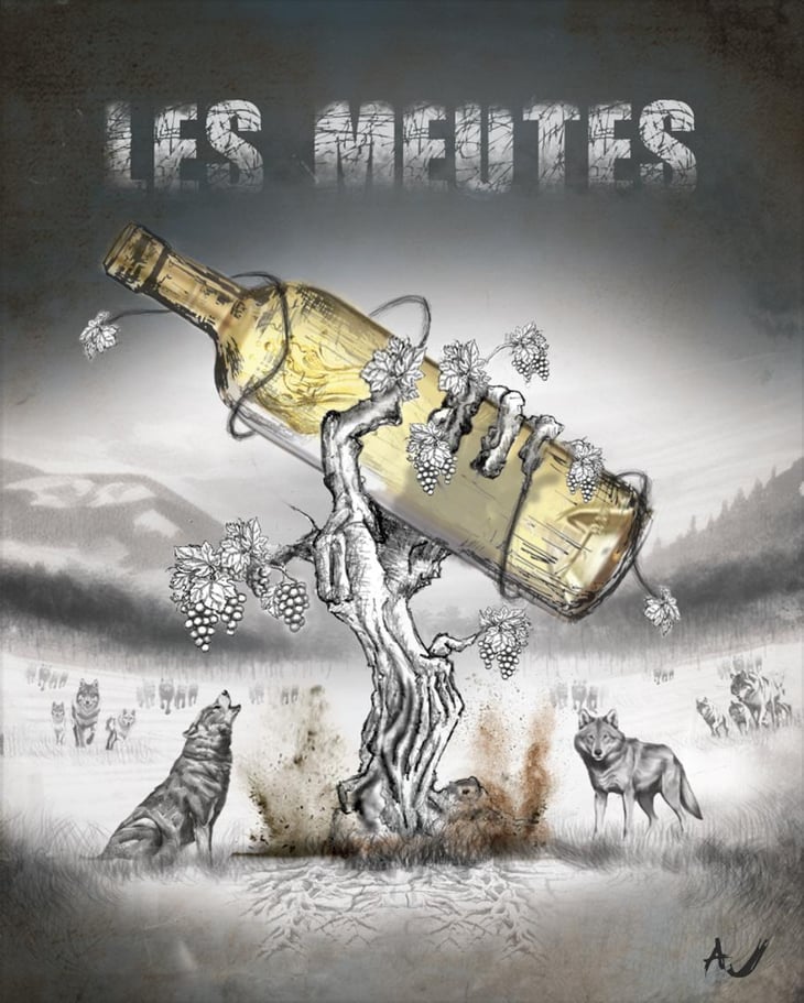 Les Meutes - Rêvinlution, artisans vinificateurs - bene-tom-solene 