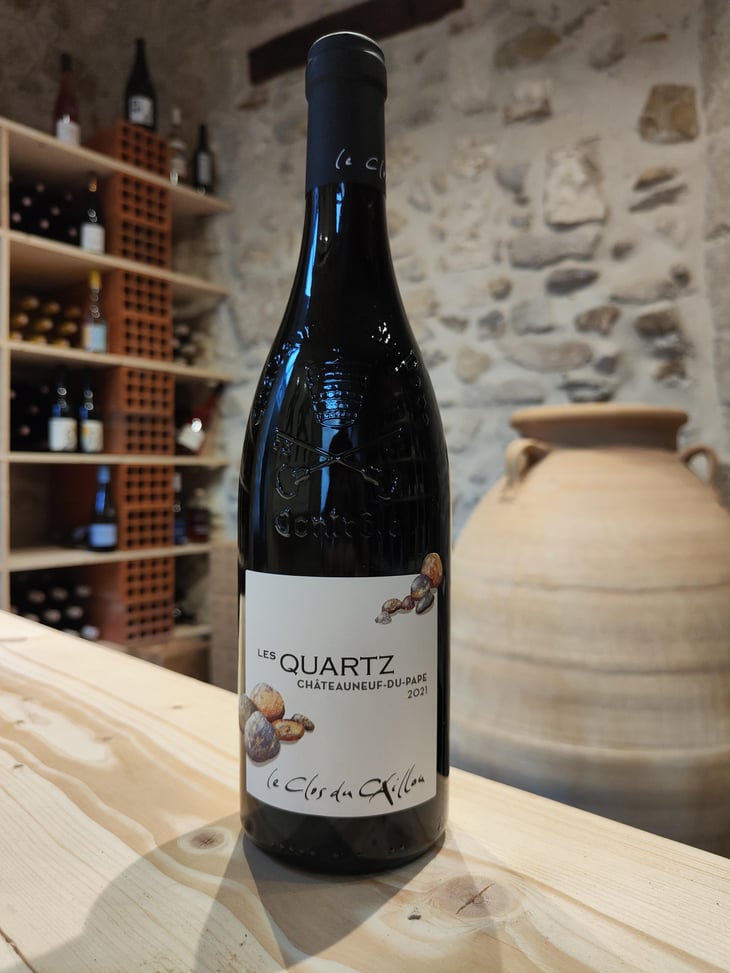 Les quartz Châteauneuf-du-Pape - Le Clos Du Caillou - bruno-gaspard-sylvie-vacheron 