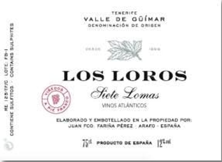 Los Loros - Siete Lomas - Bodega Juan Francisco Fariña Perez - juan-francisco-farina-perez 