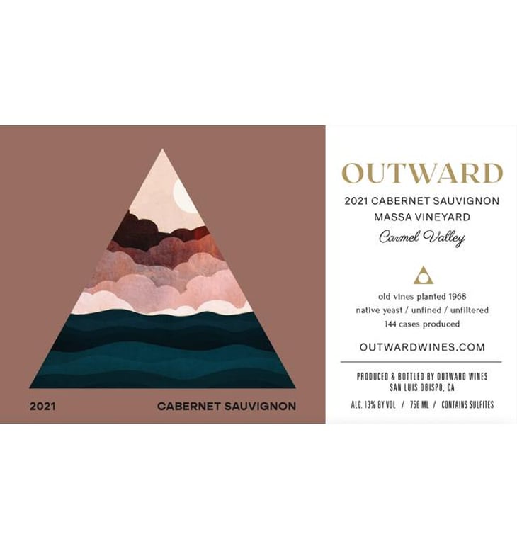 Massa Vineyard Cabernet Sauvignon - Outward Wines - natalie-siddique-ryan-pace 