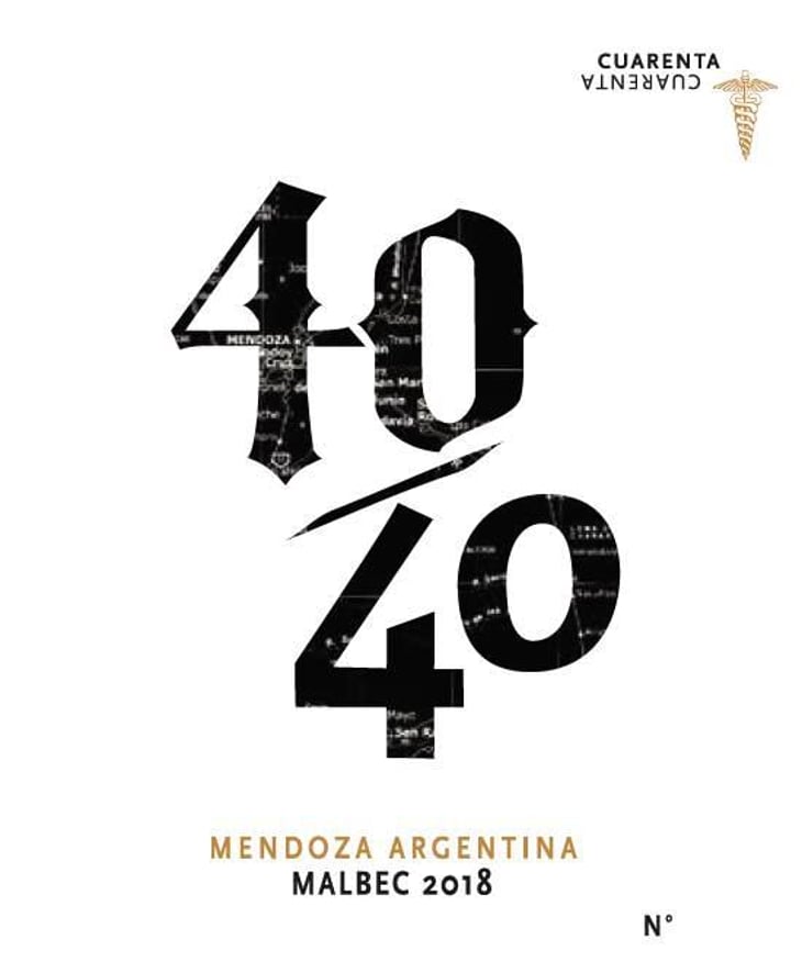 Mendoza Argentina Malbec - Vino 40/40 - lucas-pfister 
