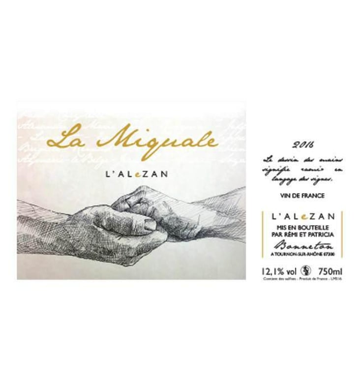 Miquale (blanc) - Domaine de l'Alezan - remi-patricia-bonneton 